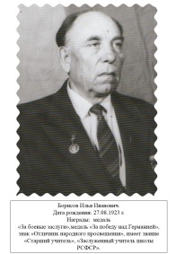 Борисов Илья Иванович